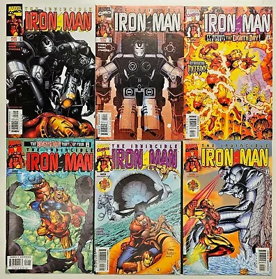 Buy Marvel Comics Iron Man Vol 3 Key Run 6 Issue Lot 19 20 21 22 23 24 High Grade FN • 0.99£