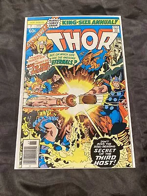Buy Thor Annual #7 1978 Simonson Art/Cvr Early Eternals APP; 1st Inca ThunderGod NM- • 7.91£