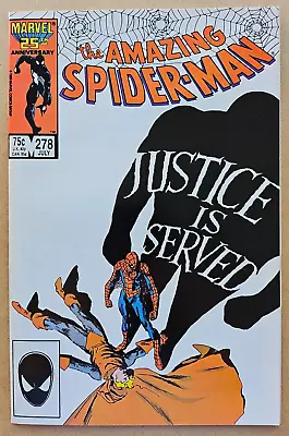 Buy AMAZING SPIDER-MAN #278 (1986) - Hobgoblin Defeated - Death Of Wraith - VF/NM • 5.62£