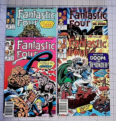 Buy Fantastic Four #318, 319, 331, 332 ( Lot Of 4) •  Marvel  1988 • Newsstand • 8.03£