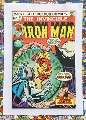 Buy Iron Man #75 - Jun 1975 - Black Lama Appearance! - Vfn+ (8.5) Pence Copy! • 10.99£