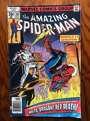 Buy The Amazing Spider Man 184   First Appearance White Dragon • 10.49£