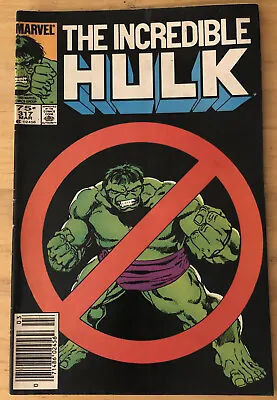 Buy Incredible Hulk 317 John Byrne Story Art 1st Hulkbusters Bruce Proposes To Betty • 57.34£