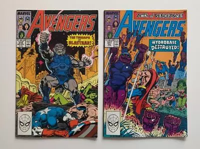 Buy Avengers #310 & #311 (Marvel 1989) 2 X FN- Condition Issues. • 9.95£