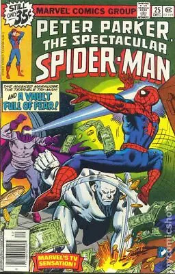 Buy Spectacular Spider-Man Peter Parker #25 FN+ 6.5 1978 Stock Image 1st Carrion • 3.40£
