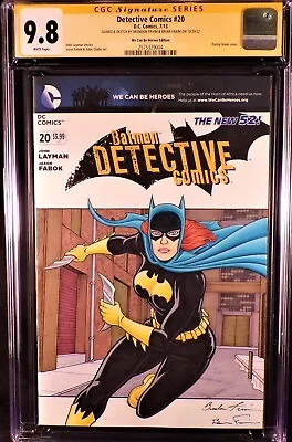 Buy Detective Comics #20 Cgc Ss 9.8 Original Art Sketch Batgirl Batman Joker Robin • 236.97£