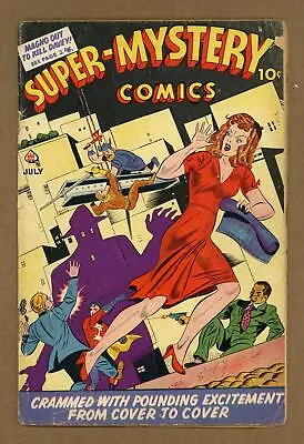 Buy Super Mystery Comics Vol. 4 #3 PR 0.5 1944 • 138.30£