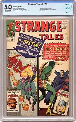 Buy Strange Tales #123 CBCS 5.0 1964 23-0AF5128-035 • 201.60£