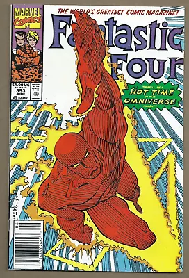 Buy *fantastic Four #353*1991 Marvel*1st App Of Mobius*walter Simonson*newsstand*nm- • 39.51£