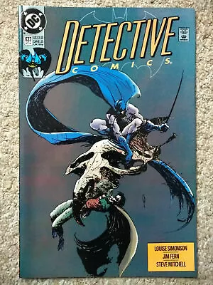 Buy DETECTIVE COMICS # 637 (1991) DC COMICS (NM Condition) • 1.99£