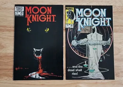 Buy Moon Knight #29 & #38  Seinkiewicz -Marvel • 19.98£