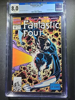 Buy 1991 FANTASTIC FOUR #352 - Dr. Doom - Simonson - Marvel CGC 8.0 (white) • 23.75£