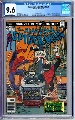 Buy Amazing Spider-Man 162 CGC Graded 9.6 NM+ 1st Jigsaw Marvel Comics 1976 • 177.43£