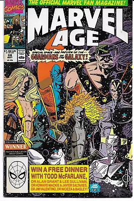 Buy MARVEL AGE - No. 88 (May 1990) GUARDIANS Of The GALAXY • 4.50£