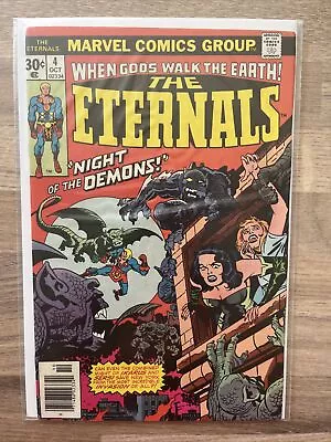 Buy Marvel Comics The Eternals #4 1976 Bronze Age • 13.99£