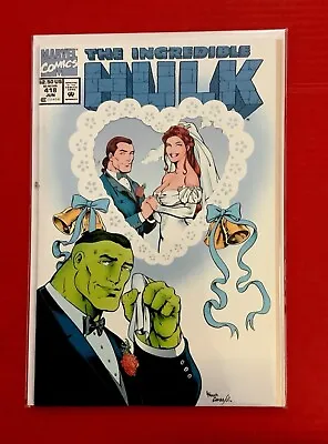 Buy Incredible Hulk #418 Newsstand Variant Cover Near Mint Buy Today • 14.12£