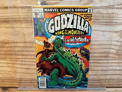 Buy Godzilla King Of The Monsters (Marvel Comics) Volume 1 #5 Dec 1977 • 29.99£