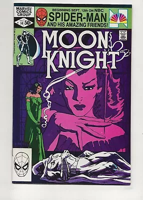 Buy Moon Knight #14 (1981) 1st App Scarlet High Grade NM- 9.2 • 15.02£