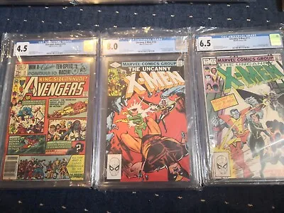 Buy Set Of Rogue Marvel Comics Avengers Annual#10 & Uncanny X-men #158 171 & All Cgc • 150£
