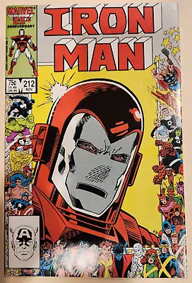 Buy IRON MAN #212 Marvel Comics 1986 All 1-332 Issues Listed! (9.4) NM • 7.24£