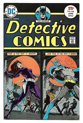 Buy BATMAN DETECTIVE COMICS #448 FN Plus (6.5) • 7.99£