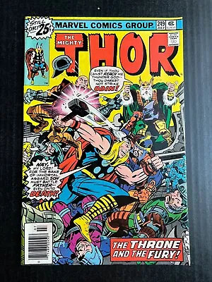 Buy THOR #249 July 1976 Vintage Avengers Marvel Comics • 29.68£