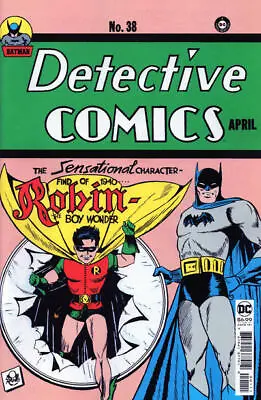 Buy Detective Comics (1937) #   38 Facsimile (8.0-VF) Batman And Robin 2022 • 9£