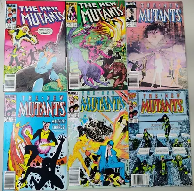 Buy The New Mutants #13,16,31,35,37,38 Marvel 1984-86 Comics Newsstand • 23.65£