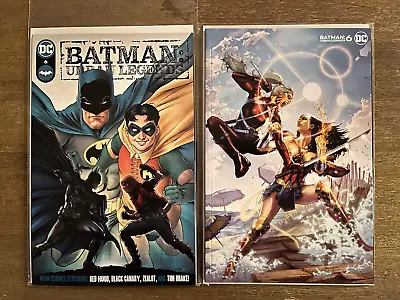 Buy Batman Urban Legends #6 1st Print Cover A & B Lot X2 Tim Drake Comes Out Reveal • 18.91£