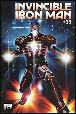 Buy Iron Man 33 Tron Variant Comic Brandon Peterson Tron Legacy Movie Video Game • 79.26£