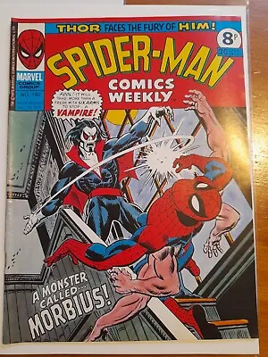 Buy Spider-Man Comics Weekly #140 Oct 1975 VFINE 8.0 Reprints ASM #101 1st Morbius • 19.99£