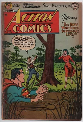Buy ACTION COMICS - SERIES 1 No. 190  MAR 1954 - GD/VG  SUPERMAN - DC COMICS - VIDEO • 90£
