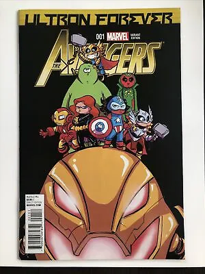 Buy Avengers: Ultron Forever #1 Skottie Young Variant Cover 2015 • 4.50£