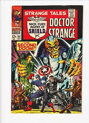Buy Strange Tales #161 4.0 1ST SILVER AGE YELLOW CLAW Jim Steranko Marvel 1967 • 25.72£