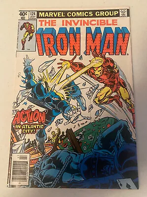 Buy Invincible Iron Man#124 Vg 1979 Marvel Bronze Age Comics • 6.36£