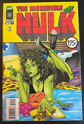Buy Marvel Comics The Incredible Hulk Issue 144 Pulp Fiction Homage Cover Direct • 39.53£