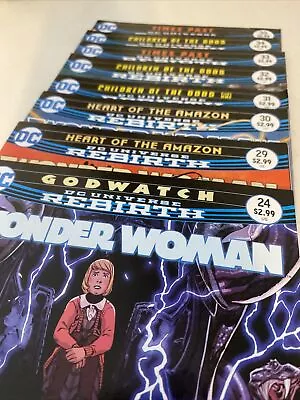 Buy DC Universe Rebirth Wonder Woman # 24, 29, 30, 31, 32, 33, 34, 35 Comic Books • 7.99£