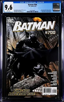 Buy Batman #700 CGC 9.6 DC Comics (8/2010) • 64.34£