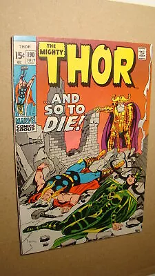 Buy Thor 190 *nice* Vs Hela Goddess Of Death Loki Kirby Art 1970 • 15.02£
