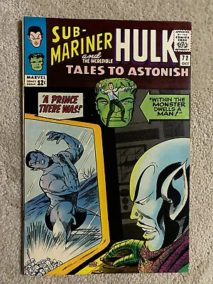Buy TALES TO ASTONISH #72 (1965) Sub-Mariner & The Hulk - Early Appearance - LEADER • 111.29£