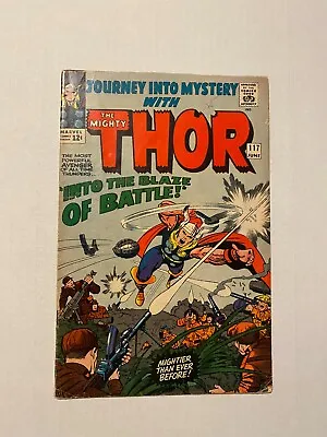 Buy Journey Into Mystery #117 Fn 6.0 Thor In The Vietnam War Jack Kirby Cover Art • 78.84£