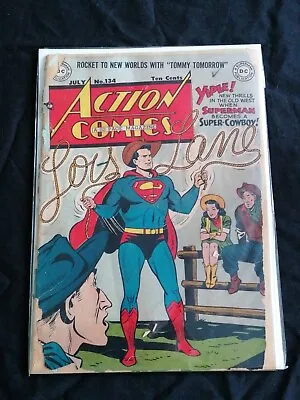 Buy Action Comics 134 - July 1949 - DC Comics - Superman - Golden Age • 92.75£