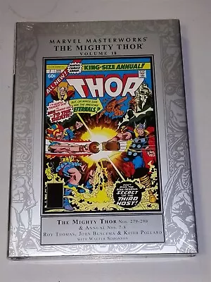 Buy Marvel Masterworks Thor Mighty Vol 18 #279-290 Annuals 7-8 Sealed Thomas (hb) • 69.99£