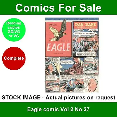 Buy Eagle Comic Vol 2 No 27 - GD/VG To VG - 12 October 1951 - Soccer Feature • 5.99£