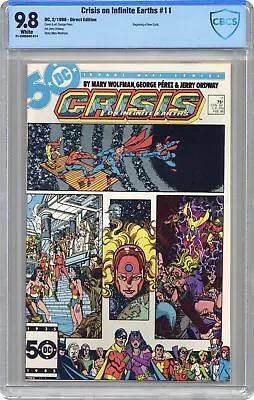 Buy Crisis On Infinite Earths #11 CBCS 9.8 1986 21-2CD5942-014 • 69.17£