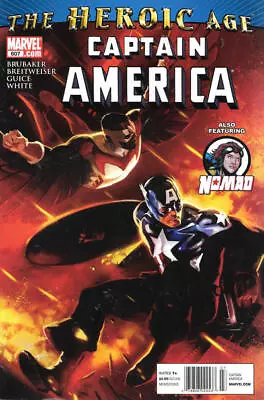 Buy Captain America (1st Series) #607 (Newsstand) FN; Marvel | Ed Brubaker - We Comb • 12.78£