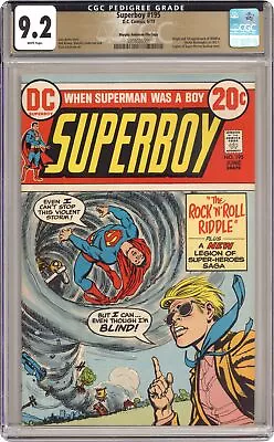 Buy Superboy #195 CGC 9.2 Murphy Anderson File Copy 1973 3808605001 • 251.85£