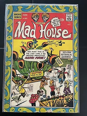 Buy Archie's Madhouse #61 Archie-Front/Back Cover Issues, Pages Have Top Tears • 12.64£