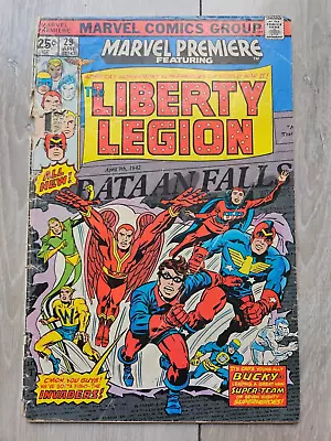 Buy Marvel Premiere #34 Liberty Legion Marvel Comics 1976 VG Grade • 1.94£