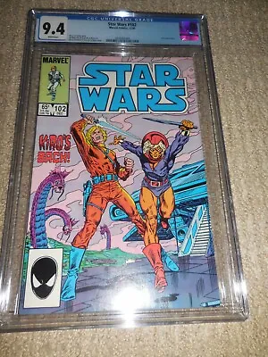 Buy 1985 Marvel Star Wars #102 CGC 9.4 Near MINT • 46.70£
